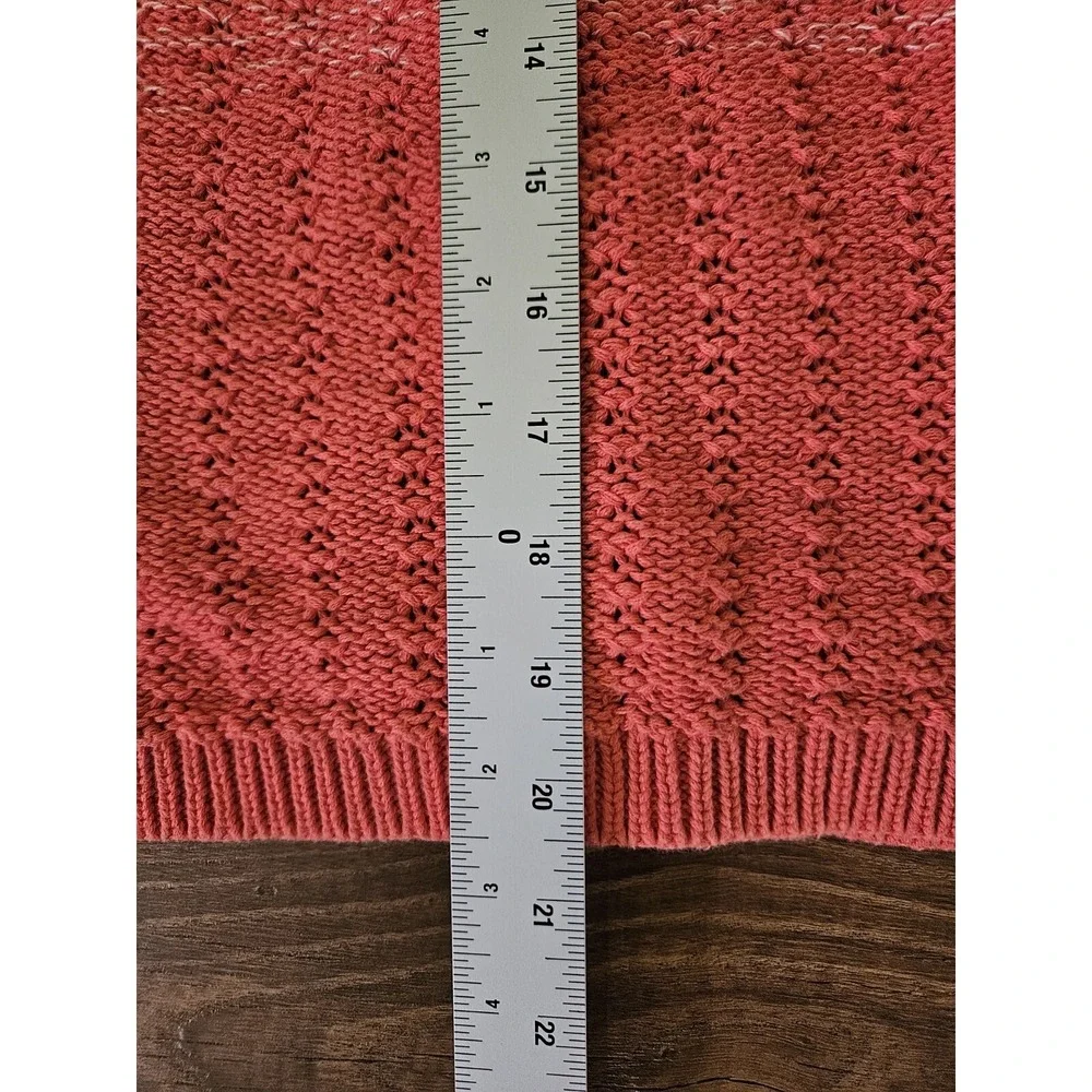 OSHKOSH  B'GOSH Girls Knit Pink Ombre Cardigan Sweater Size 8